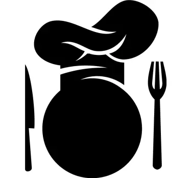 ChefChef (noun): a skilled and trained professional cook who is p - TenStickers