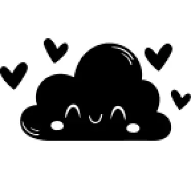 Header Cloud cartoon sticker - TenStickers