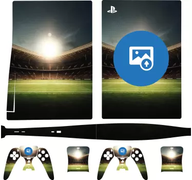 Soccer Stadium football sticker - TenStickers