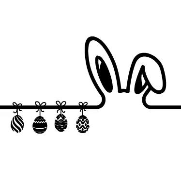 easter showcase shop window sticker - TenStickers