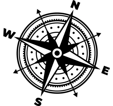 compass caravan decals - TenStickers