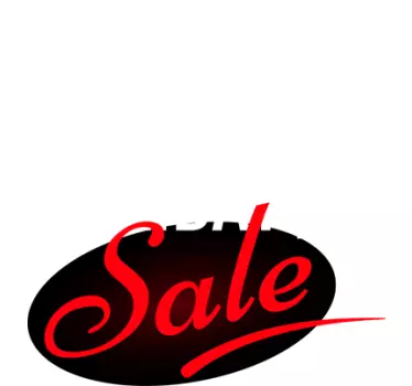 Black Friday Sale Window Sticker - TenStickers