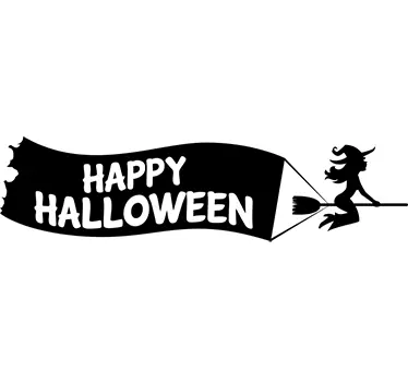Happy Halloween Wall Sticker - TenStickers