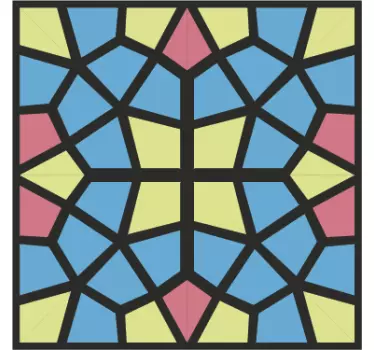 adesivo mosaic translucid - TenStickers