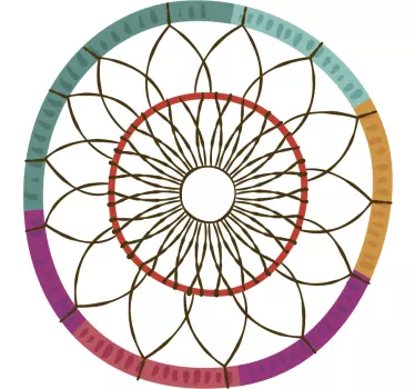 bohemian dream catcher Living Room Wall Decor - TenStickers