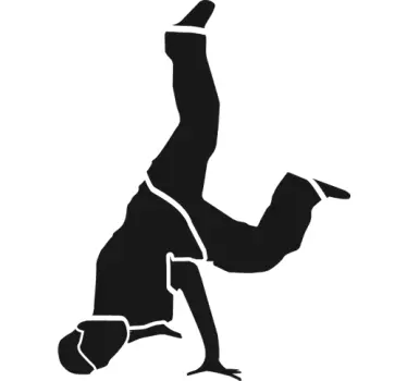 Break Dance Wall Sticker - TenStickers