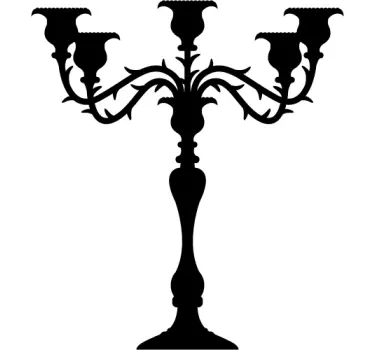 Candlestick Wall sticker - TenStickers