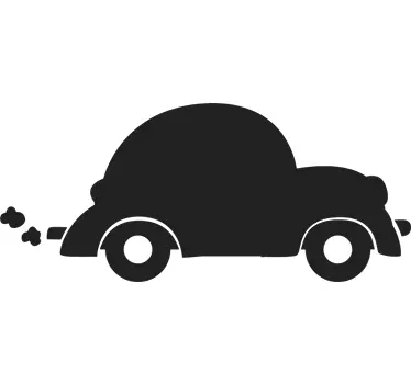 Car Chalkboard Wall Sticker - TenStickers