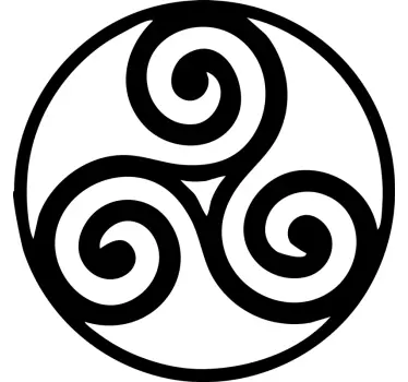 Celtic Design Wall Sticker - TenStickers
