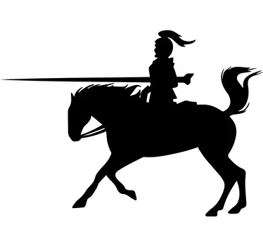 Charging Horse Wall Sticker - TenStickers