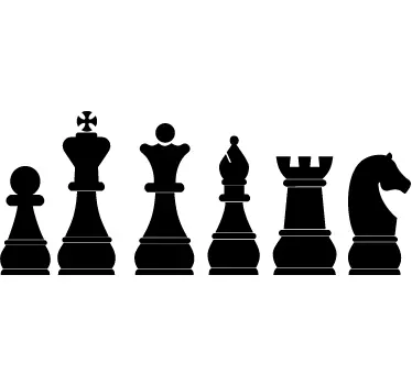 Chessboard Room Sticker - TenStickers