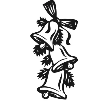 Christmas Bells Sticker - TenStickers