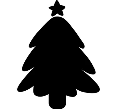 Christmas Chalkboard Sticker - TenStickers