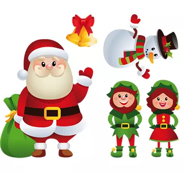 Christmas Wall Stickers - TenStickers