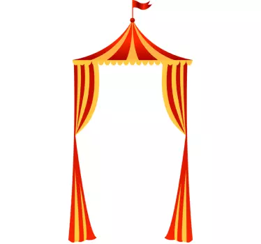Circus Entrance - TenStickers