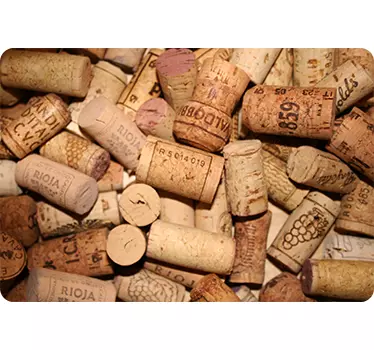 Cork texture laptop skin stikcer - TenStickers