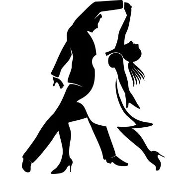 Dance school dance sticker - TenStickers