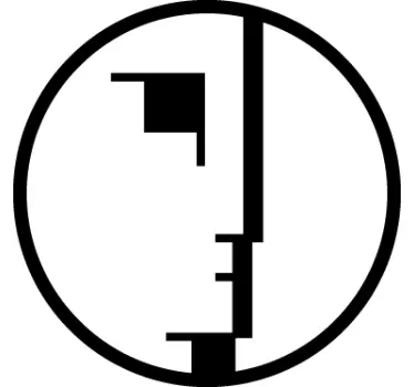 Decorative Vinyl Bauhaus Logo - TenStickers