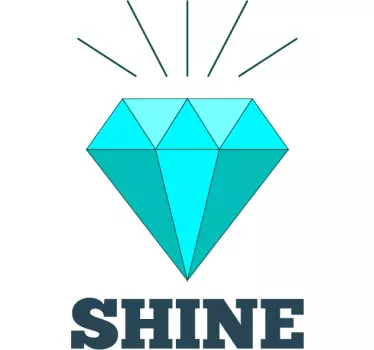 Diamond Wall Sticker - TenStickers