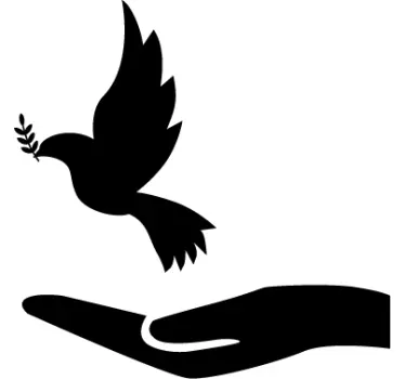 Dove of Peace Wall Decal - TenStickers