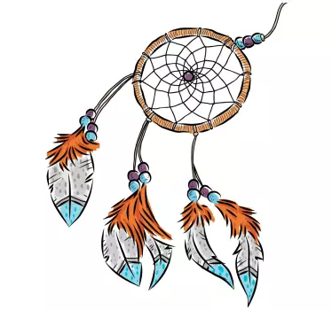 Dream Catcher for Car Vehicle Sticker - TenStickers