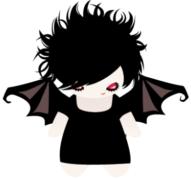 Female Bat Kids Sticker - TenStickers
