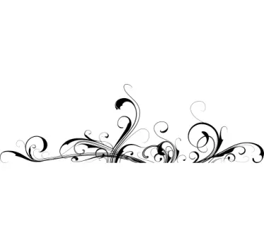 Floral Wall Decal - TenStickers