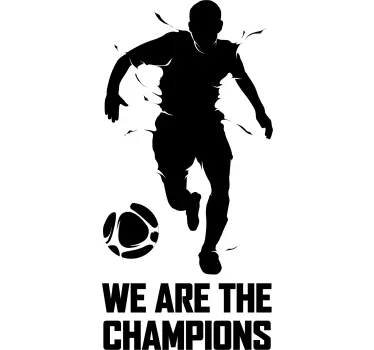 football champions decal - TenStickers