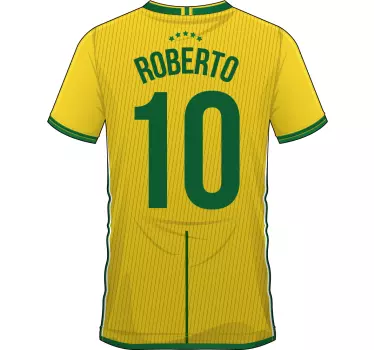 Football sticker custom jersey shirt - TenStickers