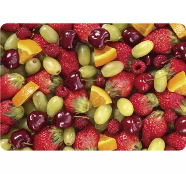 Fruit Selection Laptop Sticker - TenStickers