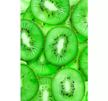 Green Kiwi Photography Wall Sticker - TenStickers