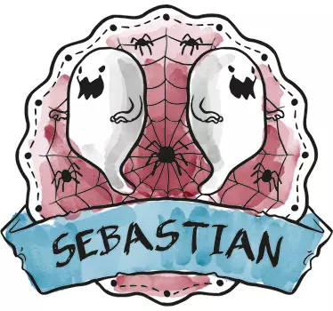 Halloween Personalised Wall Sticker - TenStickers