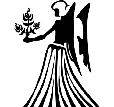 Horoscope Virgo Wall Sticker - TenStickers