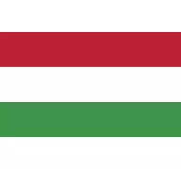 Hungary Flag Sticker - TenStickers