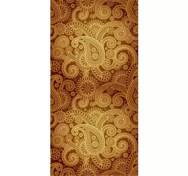Indian Floral Decal - TenStickers