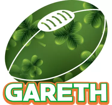 Ireland Rugby Wall Sticker - TenStickers