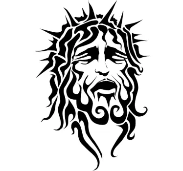 Jesus Christ Wall Sticker - TenStickers