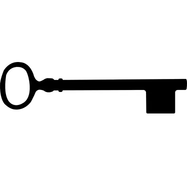 Key Hanging Rack Sticker - TenStickers