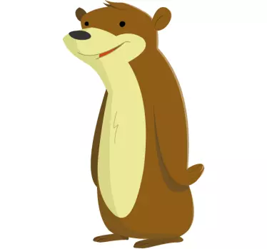 Kids Friendly Bear Wall Sticker - TenStickers