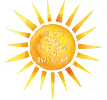 Kids Frozen Movie Quote Wall Sticker - TenStickers
