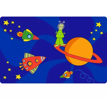 Kids Space Wall Mural - TenStickers