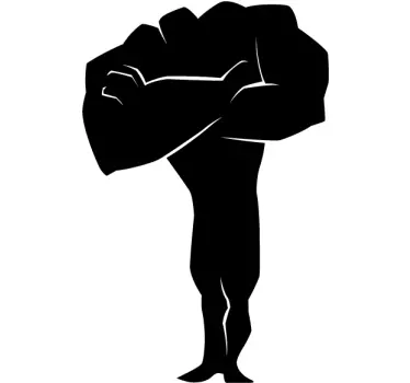 Kids Super Strong Hero Wall Sticker - TenStickers