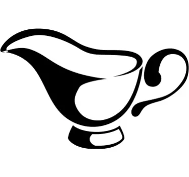 Kitchen Stickers Gravy Boat - TenStickers