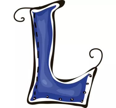 Letter L Sticker - TenStickers