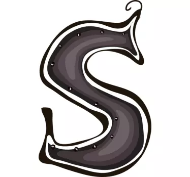 Letter S Sticker - TenStickers