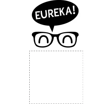 Light switch Eureka Decorative Sticker - TenStickers