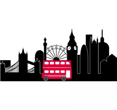 London Big Ben Wall Mural - TenStickers