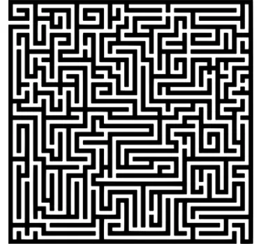 Maze Wall Mural - TenStickers