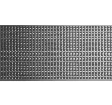 Metal Grid Vinyl Sheet Sticker - TenStickers