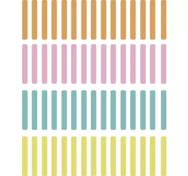 Multicoloured Confetti Wall Sticker - TenStickers